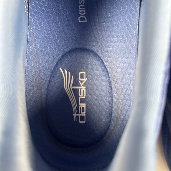 Dansko Womens Size 39 US 9 Sky Mesh Blue Walking Lightweight Casual Sneakers - Picture 7 of 10